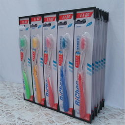 超值選擇 日晨軟毛牙刷9096a水晶手柄三笑同款，僅0.55元